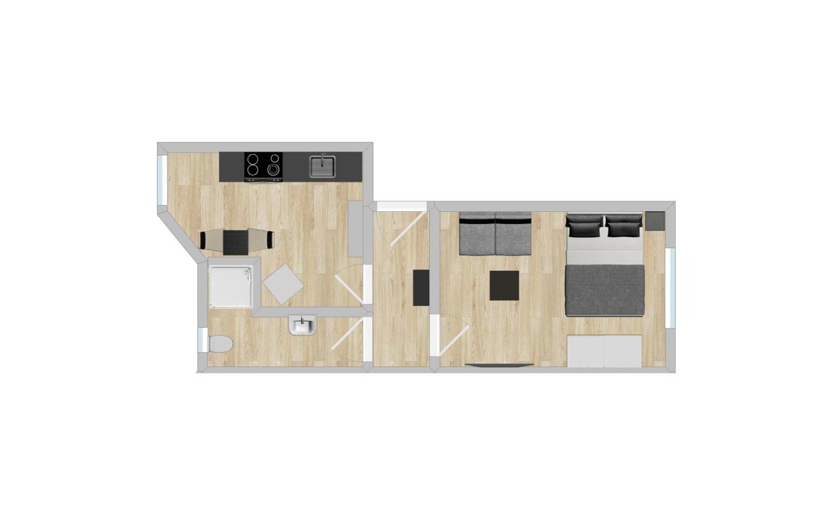 Hozo1-Exklusiv Apartment Der Roze Living 科布倫茨 外观 照片